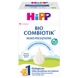 HiPP 1 Bio Combiotik, ekologiczne mleko początkowe, od urodzenia, 550 g - miniaturka zdjęcia produktu