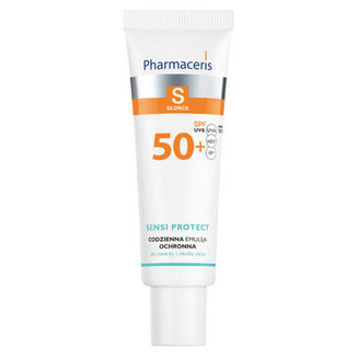 Pharmaceris S Sensi Protect, codzienna emulsja ochronna do twarzy i okolic oczu, SPF 50+, 50 ml USZKODZONE OPAKOWANIE Pharmaceris S Sensi Protect, codzienna emulsja ochronna do twarzy i okolic oczu, SPF 50+, 50 ml USZKODZONE OPAKOWANIE - zdjęcie produktu