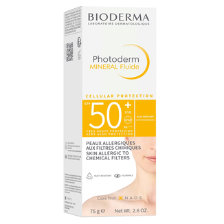 Bioderma Photoderm Mineral Fluide, ochronny fluid mineralny, SPF 50+, 75 g - zdjęcie produktu