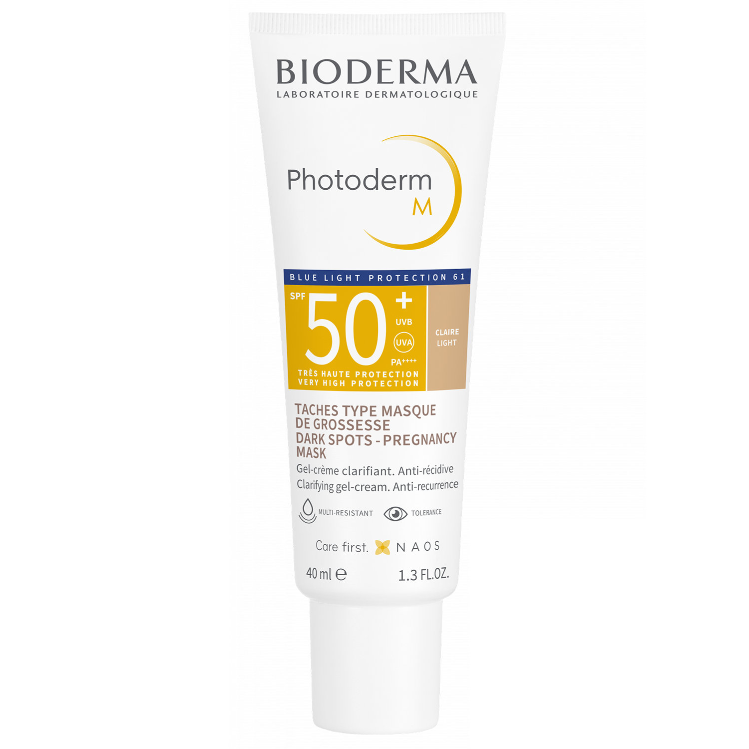 Bioderma Bioderma Photoderm M, schützend Creme für die Haut mit Neigung zu Pigmentflecken, hell, SPF 50+, 40 ml — Inhaltsstoffe und Bewertung