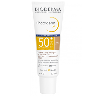 Bioderma Photoderm M, ochronny krem do skóry z tendencją do przebarwień, ciemny, SPF 50+, 40 ml USZKODZONE OPAKOWANIE - zdjęcie produktu