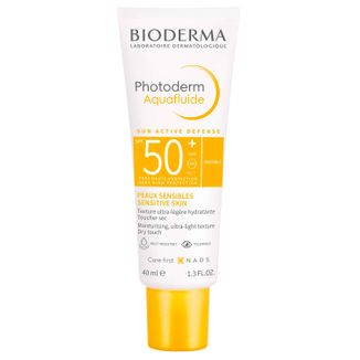 Bioderma Photoderm Aquafluide, ultralekki fluid do skóry wrażliwej, bezbarwny, SPF 50+, 40 ml  - zdjęcie produktu