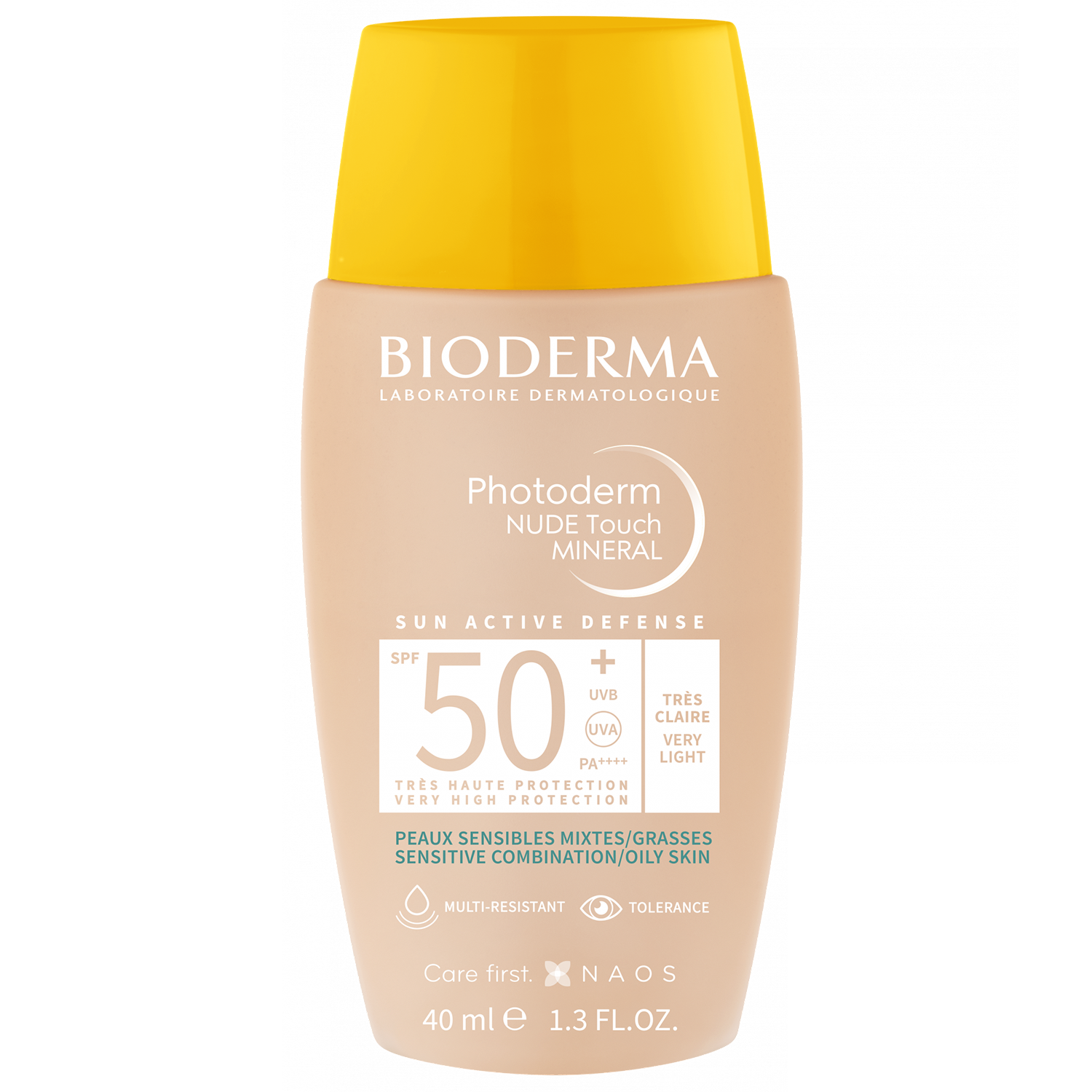 Bioderma Bioderma Photoderm Nude Touch, Mineral-Foundation z mit Effekt nude, Farbton sehr hell, SPF 50+, 40 ml — Inhaltsstoffe und Bewertung
