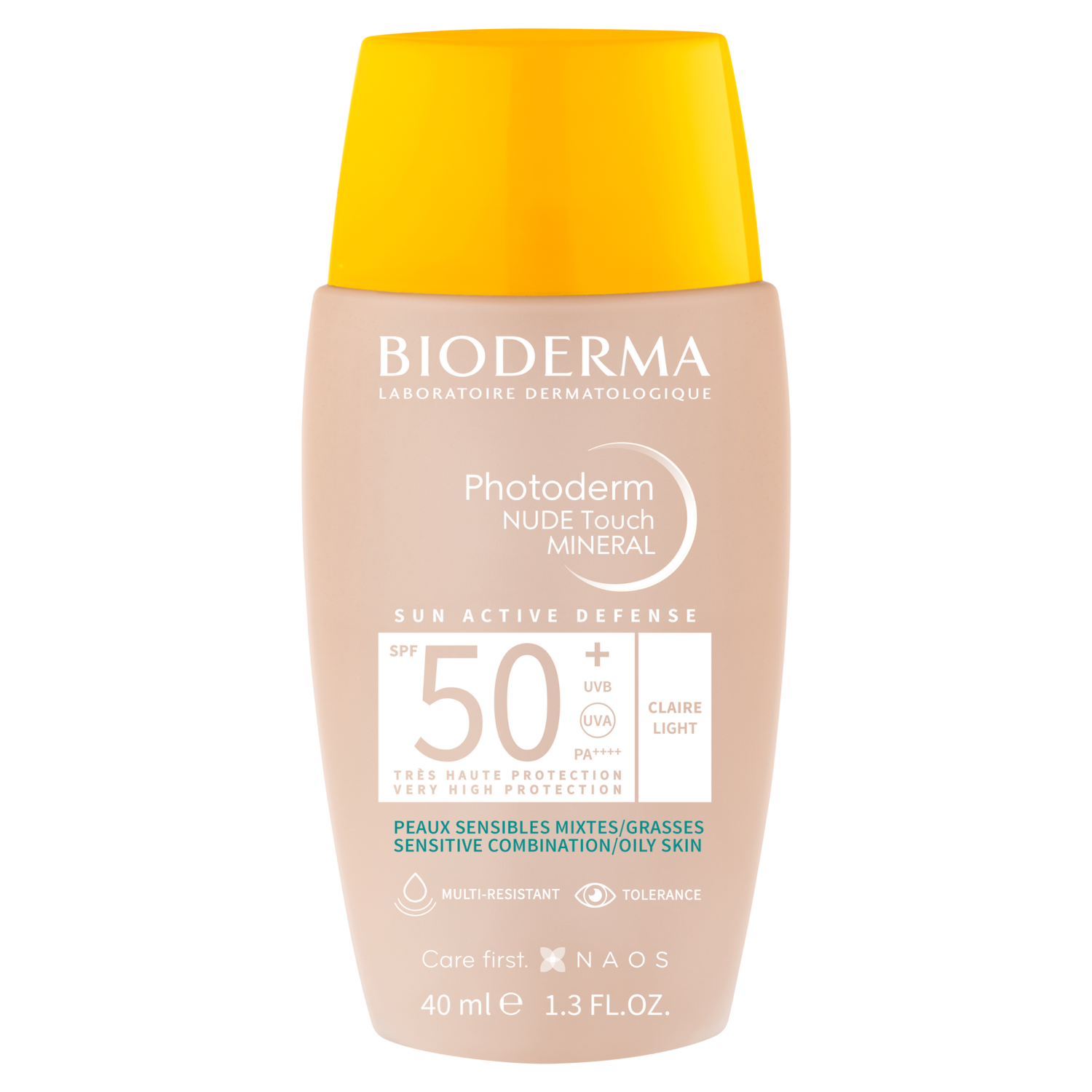 Bioderma Bioderma Photoderm Nude Touch, Mineral-Foundation z mit Effekt nude, Farbton hell, SPF 50+, 40 ml — Inhaltsstoffe und Bewertung