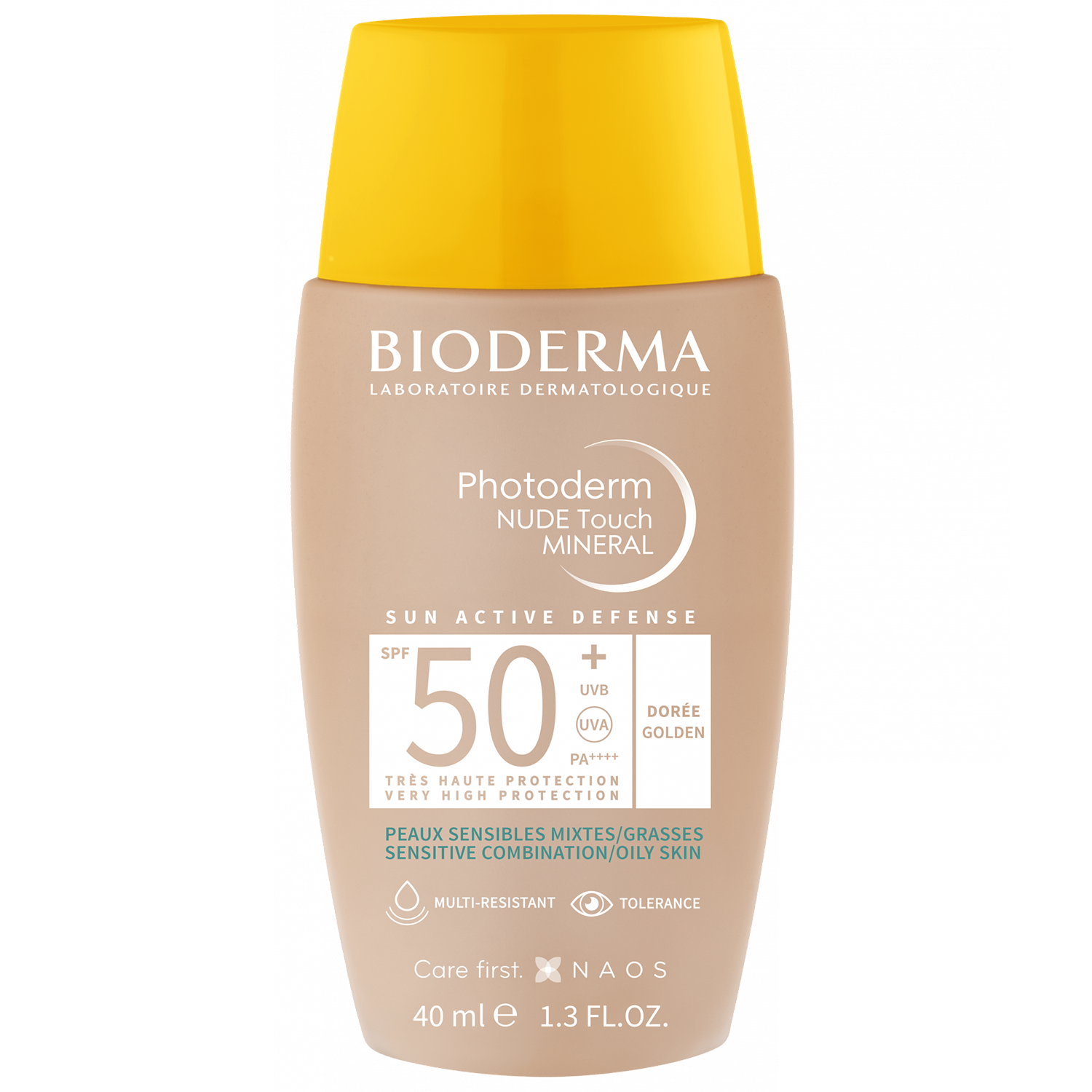 Bioderma Bioderma Photoderm Nude Touch, Mineral-Foundation z mit Effekt nude, Farbton dunkel, SPF 50+, 40 ml — Inhaltsstoffe und Bewertung