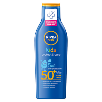 Nivea Sun Kids Protect & Care 5w1, ochronny balsam do opalania dla dzieci, SPF 50+, 200 ml - zdjęcie produktu