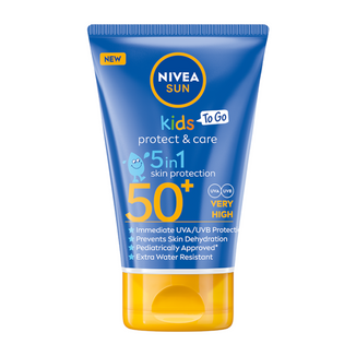 Nivea Sun Kids Protect & Care 5w1, ochronny balsam do opalania dla dzieci, SPF 50+, 50 ml - zdjęcie produktu