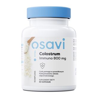 Osavi Vital Colostrum Immuno 800 mg, 60 kapsułek - zdjęcie produktu