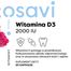 Osavi Vital Witamina D3 2000 IU, 60 kapsułek - miniaturka 2 zdjęcia produktu