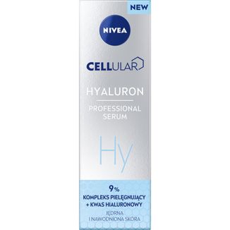Nivea Cellular Hyaluron, profesjonalne serum do twarzy, z kwasem hialuronowy, 30 ml - zdjęcie produktu