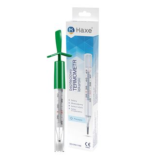 Haxe, termometr szklany, bezrtęciowy - zdjęcie produktu