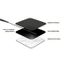 Haxe, samoprzylepne elektrody do TENS/EMS, 4 cm x 4 cm, 2 sztuki- miniaturka 3 zdjęcia produktu