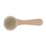 Bocioland, drewniana szczotka do włosów, z naturalnego włosia koziego, okrągła, 1 sztuka - miniaturka  zdjęcia produktu