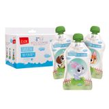 Bocioland, wielorazowe saszetki na pokarm, 150 ml x 12 sztuk - miniaturka zdjęcia produktu