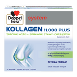 Doppelherz system Kollagen 11000 Plus, 25 ml x 30 ampułek Doppelherz system Kollagen 11000 Plus, 25 ml x 30 ampułek - miniaturka zdjęcia produktu