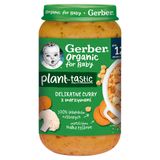 Gerber Organic Plant-Tastic, delikatne curry z warzywami, po 12 miesiącu, 250 g - miniaturka zdjęcia produktu