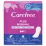 Carefree Plus Normal, wkładki higieniczne, fresh scent/świeży zapach, 56 sztuk - miniaturka  zdjęcia produktu