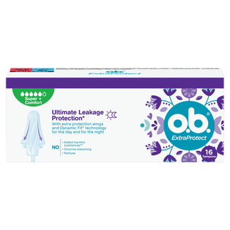 O.B. ExtraProtect, tampony higieniczne, Super Plus, 16 sztuk - zdjęcie produktu