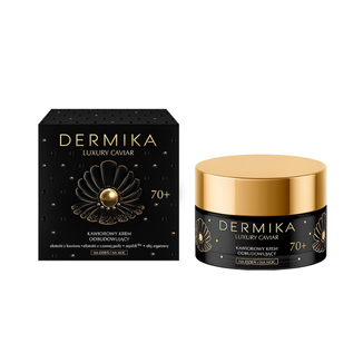 Dermika Luxury Caviar 70+, kawiorowy krem odbudowujący, 50 ml - zdjęcie produktu