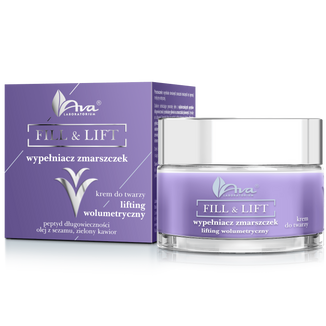 Ava Fill & Lift, krem do twarzy wypełniacz zmarszczek, 50 ml Ava Fill & Lift, krem do twarzy wypełniacz zmarszczek, 50 ml - zdjęcie produktu