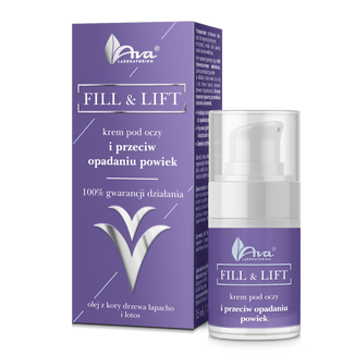 Ava Fill & Lift, krem pod oczy i przeciw opadaniu powiek, 15 ml - zdjęcie produktu