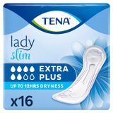 Tena Lady Slim, podpaski specjalistyczne, Extra Plus, 16 sztuk KRÓTKA DATA - miniaturka zdjęcia produktu