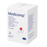 Medicomp, kompresy niejałowe, włókninowe, 4-warstwowe, 30 g/m2, 7,5 cm x 7,5 cm, 100 sztuk - miniaturka zdjęcia produktu