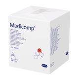 Medicomp, kompresy niejałowe, włókninowe, 4-warstwowe, 30 g/m2, 10 cm x 10 cm, 100 sztuk - miniaturka zdjęcia produktu