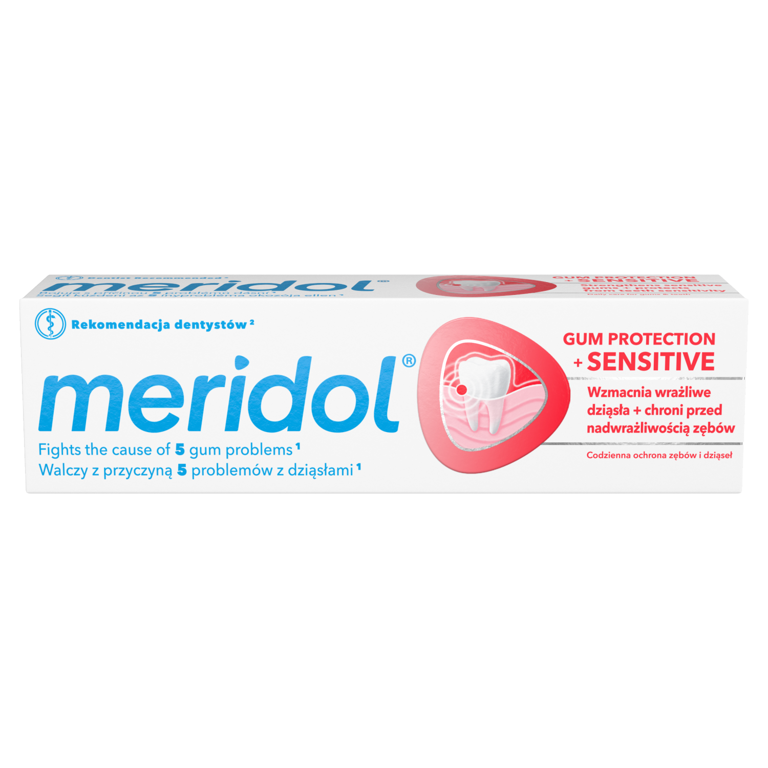 Meridol Meridol Complete Care, Zahnpasta, empfindlich Zahnfleisch und Zähne, 75 ml — Inhaltsstoffe und Bewertung
