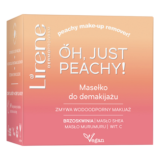 Lirene Oh Just Peachy, masełko do demakijażu, 45 ml - zdjęcie produktu