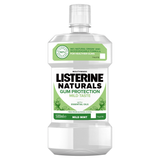 Listerine Naturals Gum Protection, płyn do płukania jamy ustnej, łagodny smak, bez alkoholu, 500 ml - miniaturka zdjęcia produktu