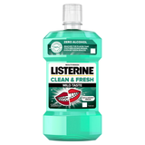 Listerine Clean & Fresh, płyn do płukania jamy ustnej, łagodny smak, 500 ml USZKODZONE OPAKOWANIE Listerine Clean & Fresh, płyn do płukania jamy ustnej, łagodny smak, 500 ml USZKODZONE OPAKOWANIE - miniaturka zdjęcia produktu