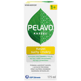 Pelavo Kaszel suchy i mokry, syrop dla dzieci powyżej 1 roku życia, 175 ml USZKODZONE OPAKOWANIE - miniaturka zdjęcia produktu