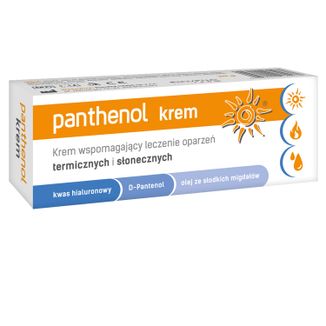 Panthenol, krem wspomagający leczenie oparzeń termicznych i słonecznych, 30 g - zdjęcie produktu