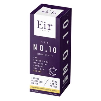 Eir Health Oil No. 10, olej konopny CBD, 30 ml KRÓTKA DATA - zdjęcie produktu