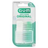 Sunstar Gum Soft-Picks Original, szczoteczki do przestrzeni międzyzębowych, średnie, 50 sztuk - miniaturka zdjęcia produktu