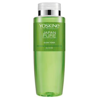 Yoskine Japan Pure, rozświetlający tonik, z kwasem migdałowym, 400 ml - zdjęcie produktu