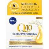 Nivea Q10 Power, przeciwzmarszczkowy krem na dzień z olejkiem arganowym, SPF 15, 50 ml - miniaturka zdjęcia produktu
