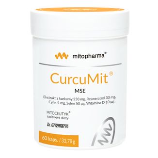 Mito-Pharma CurcuMit MSE, 60 kapsułek KRÓTKA DATA - zdjęcie produktu