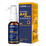 Pureo Health Witamina A+E Forte, krople, 30 ml - miniaturka zdjęcia produktu