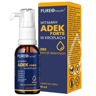 Pureo Health Witaminy ADEK Forte, krople, 30 ml - zdjęcie produktu