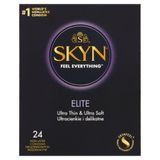 Unimil Skyn Elite, prezerwatywy nielateksowe, ultracienkie, 24 sztuki - miniaturka zdjęcia produktu