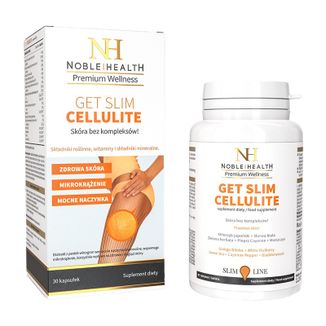 Noble Health Get Slim Cellulite, 30 kapsułek - zdjęcie produktu