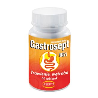 Gastrosept R51, 60 tabletek - zdjęcie produktu