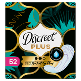 Discreet Plus Deo, oddychające wkładki higieniczne, Waterlily, 52 sztuki - miniaturka zdjęcia produktu