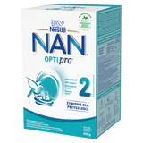 Nestle NAN Optipro 2, mleko następne dla niemowląt powyżej 6 miesiąca, 650 g - miniaturka zdjęcia produktu