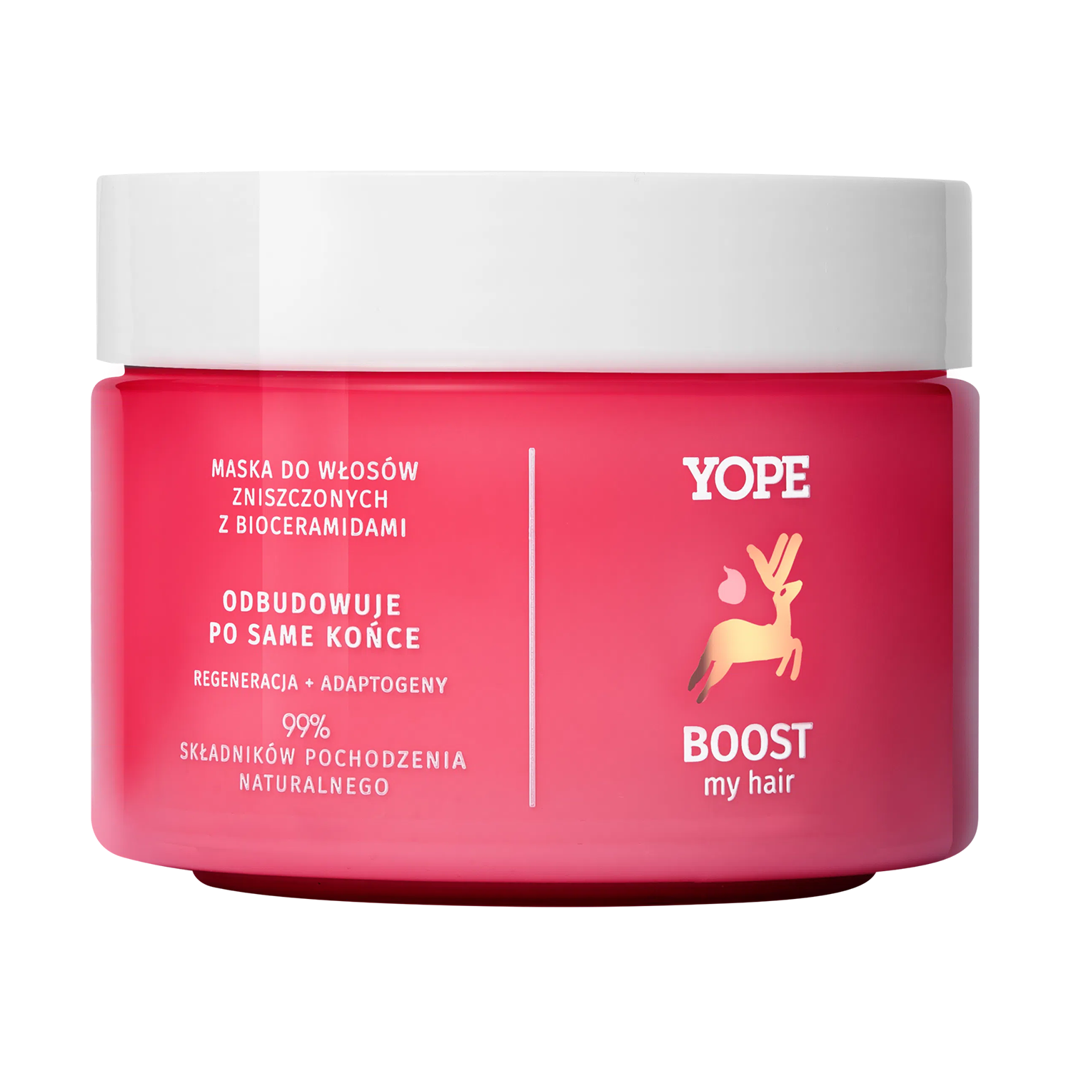Nieznana Yope Boost My Hair, maska do włosów zniszczonych z bioceramidami, 250 ml