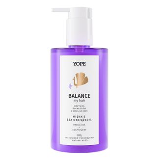 Yope Balance My Hair, odżywka do włosów z emolientami, 300 ml KRÓTKA DATA - zdjęcie produktu