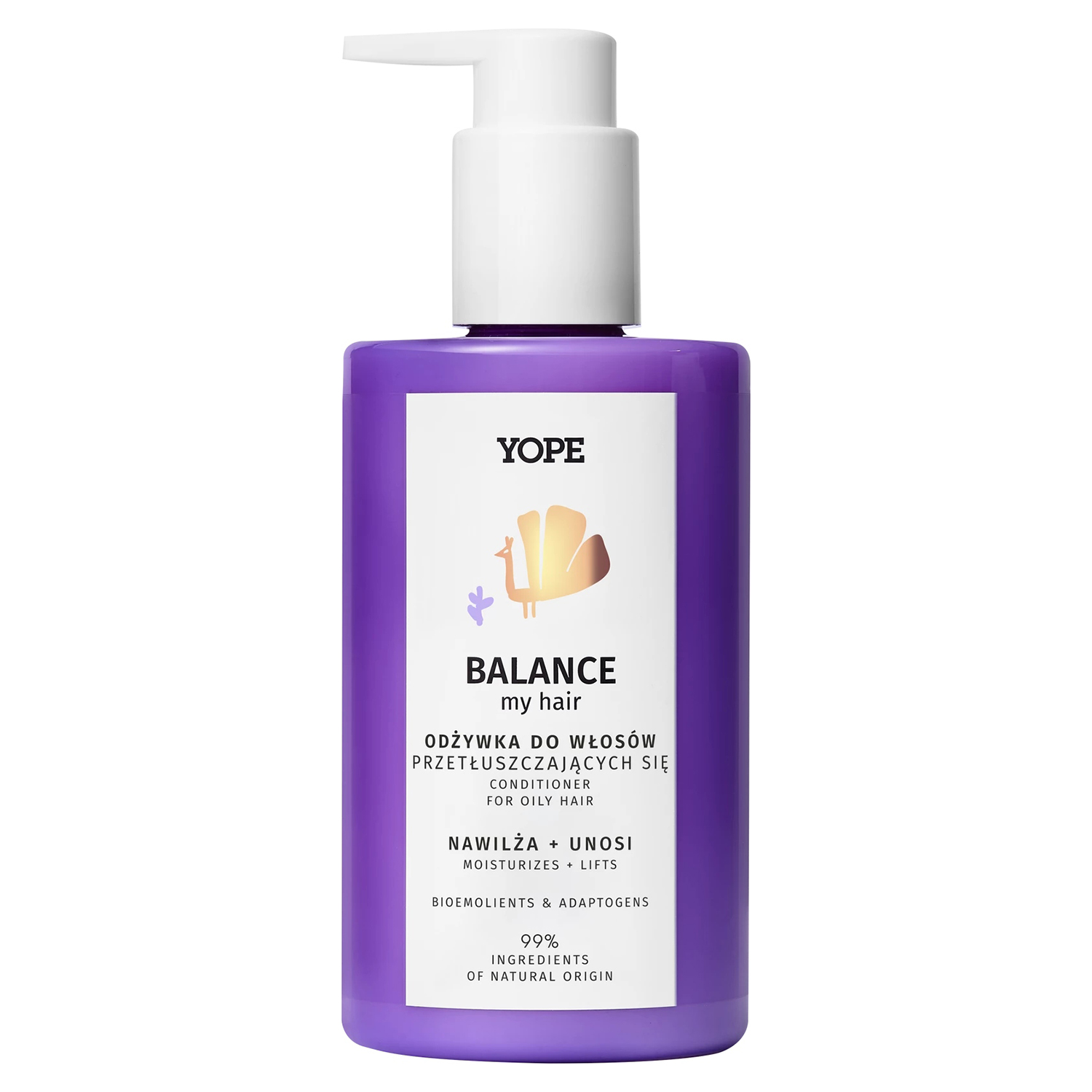 Nieznana Yope Balance My Hair, odżywka do włosów przetłuszczających się, 300 ml