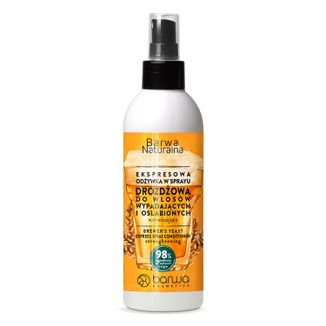 Barwa Naturalna, odżywka drożdżowa w sprayu do włosów wypadających i osłabionych, wzmacniająca, 200 ml - zdjęcie produktu